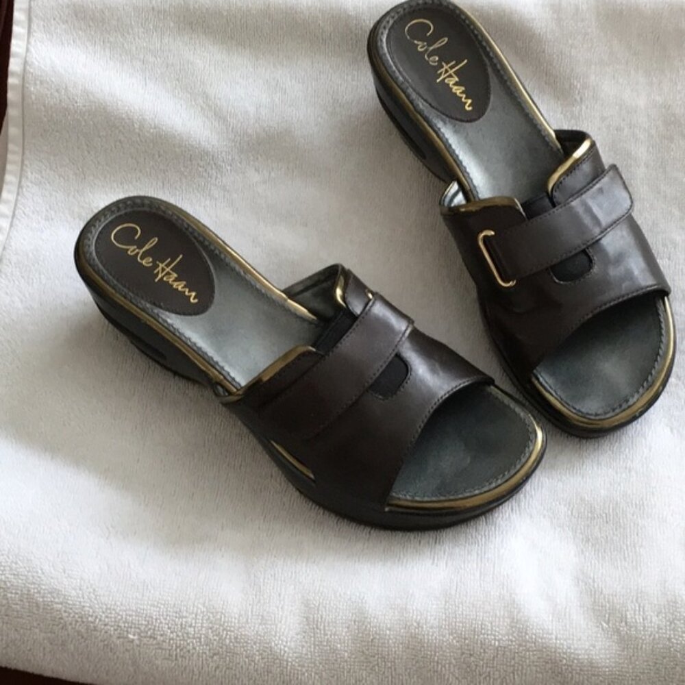Women's Cole Haan Slide Scandals DK Chocolate (6.5AA)